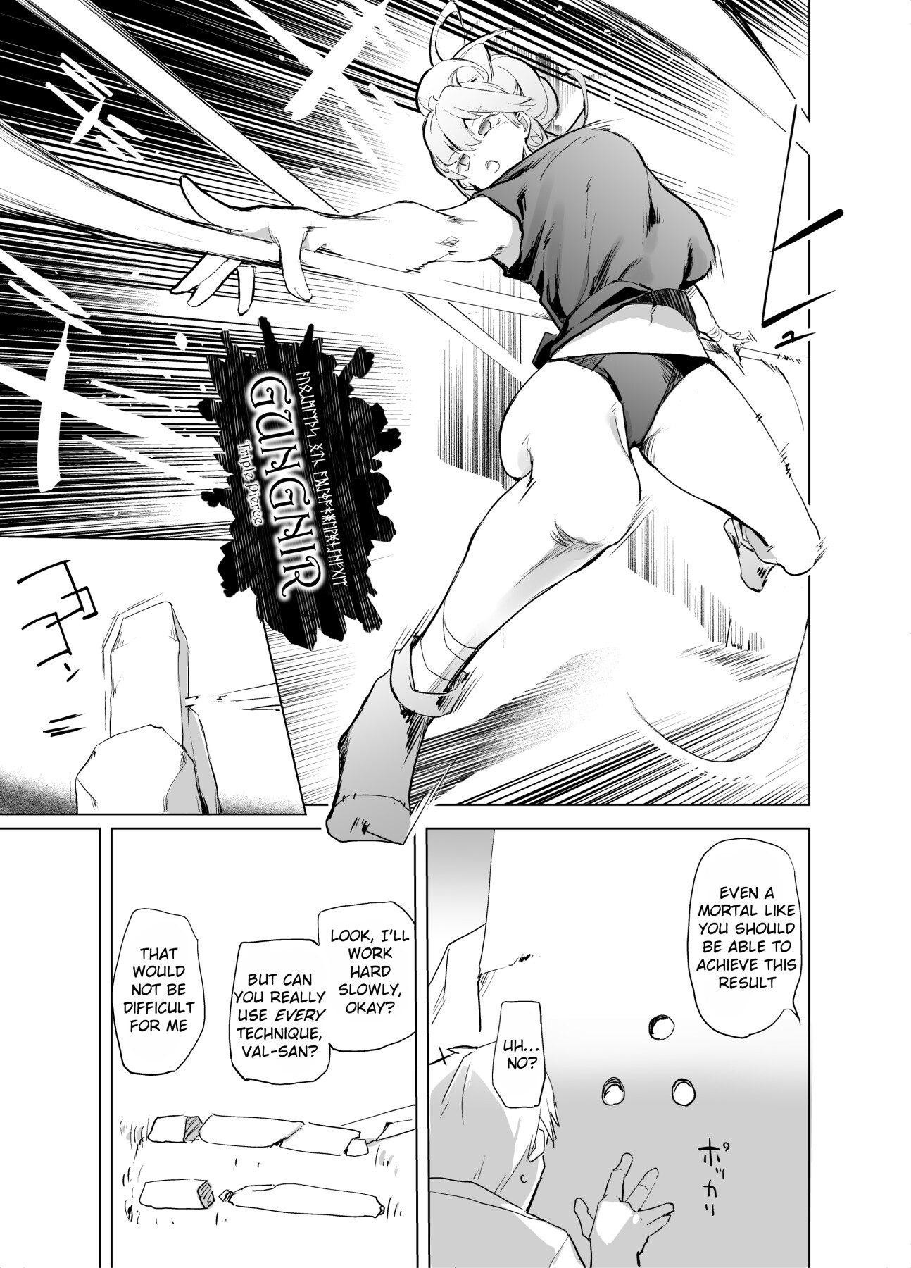 Hentai Manga Comic-Companions of the Hero 'Aaa' - The Supportive Valkyrie-Read-33